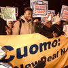 Protesters Urge Cuomo To 'Make Billionaires Pay' For Climate Crisis